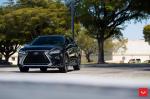 Lexus RX350 F-Sport on Vossen Wheels (VFS6) 2017 года